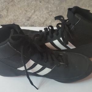 Boys Adidas wrestling shoes